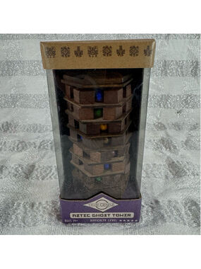 True Genius Aztec Ghost Tower Puzzle One Size Brown Multicolor